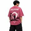 KLYRO FASHION Graphic Print Oversized Short Sleeve T-Shirt