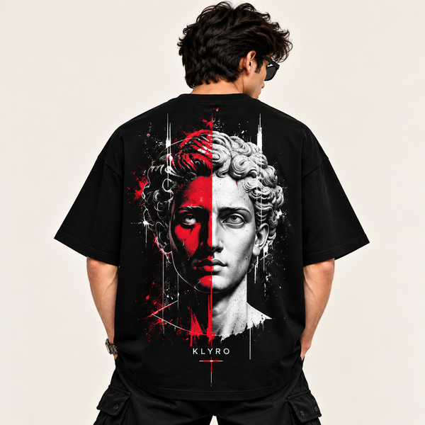 Graphic Print Oversized T-Shirt