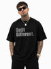 Graphic Print Oversized Crewneck T-Shirt