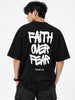 Graphic Print Oversized Crewneck T-Shirt