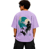 Graphic Print Oversized Short Sleeve T-Shirt