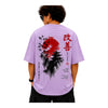 Japanese Graphic Print Oversized Short Sleeve T-Shirt