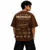 Monaco Racing Club Graphic Oversized T-Shirt