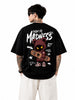 Graphic Print Oversized Short Sleeve Crewneck T-Shirt