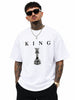 Oversized Graphic Crewneck T-Shirt
