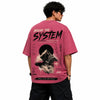 Graphic Print Oversized Streetwear T-Shirt